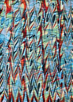 Çift-Çok Baskılı Ebru